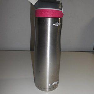 Contigo AUTOSPOUT Straw Chill Stainless Steel Water Bottle 20 oz Sangria